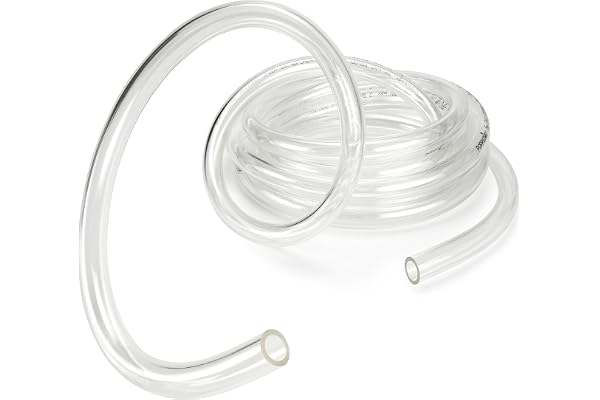 Poppstar PVC-slang 5m transparent (13/18 mm, -5 °C till +65°C, max. 1,5 bar) livsmedel, vatten