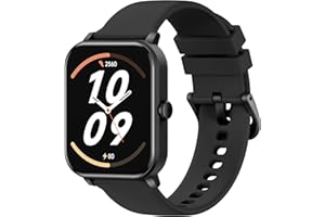 AcclaFit Reloj Inteligente para Android iOS, Smartwatch de 1.85" Tacto Completo, Smart Watch con Notificación, Respuesta/Marcación, Ritmo Cardíaco, Oxímetro, Contador de Calorías para Hombre Mujer