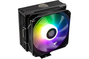 KOLINK CPU Cooler RGB Umbra EX-180 - Processor Cooler - Quiet Processor Fan 120 mm with ARGB Lighting 4-Pin PWM - AMD AM4 CPU - Intel LGA1700/1200/20XX/115