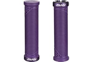 Funn Hilt JR Puños de Manillar para Bicicleta de Montaña con Abrazadera de Bloqueo Único, Puños de Manillar de Bicicleta con Bloqueo con un Diámetro Interior de 19 mm