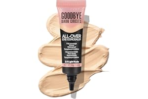 Anglicolor Correttore, Correttore Occhiaie, Correctore con Copertura Completa, Idratazione, lunga durata, Adatto a Tutti i Tipi di Pelle (02#Light Nude, 12g)