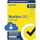 Norton 360 Deluxe 2023, Antivirus software for 5 Devices and 1-year subscription with automatic renewal, Includes Secure VPN