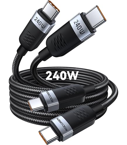 Caricatore Telefono Laterale 240W, Cavo USB C Ricarica Rapida 2 in 1 con Supporto Integrato, Cavo Caricatore Telefono Laterale 240W, Cavo USB C Ricarica Rapida 2 in 1 con Supporto Integrato, Cavo