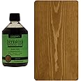 Littlefair's Wood Stain Water Based - 500 ml - Indoor Furniture Stain Light & Dark Finishes - Special Non Toxic & Eco Friendly Formula - Wood Stain for Crafts - Colour: Dark Pine