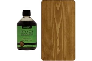 Littlefair's Tinte para Madera 500ml - Acabado Premium, Fácil de Usar y Limpiar Tinte Madera - Basado en Agua, Seguro y Ecológico - Disponible en Muchos Colores - Color: Pino Oscuro