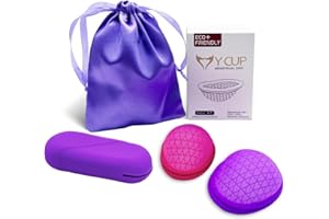 JUXTAPOSIA Femdisc,Femdisc Periodenscheibe,Menstruationsscheibe, Menstrual Disc,femdisc periodenscheibe original,Wiederverwendbare Menstruationsscheibe,Menstruationsscheibe aus Silikon.（L+S)