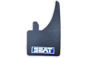 LK AUTO Blue Logo Seat Mudflaps To Fit Seat Leon, Ibiza, Toledo, Altea, Cordoba, Exeo Mud Flaps RED