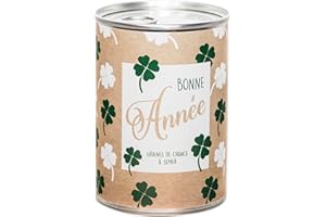 MAUVAISESGRAINES-KITS À SEMER Mauvaises Graines - Noël - Kit de Plantes à Semer en Boîte - Kit de Culture à Offrir comme Cadeau Original Amis Famille Fêtes - Ultra Simple à Utiliser - 100% Fabriqué en France (Bonne Année)