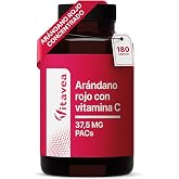 Lingonberry with Vitamin C - 37.5 mg Proanthocyanidins - 36 Days | Pure Formula Without Unnecessary Additives - 180 Vegan Cap