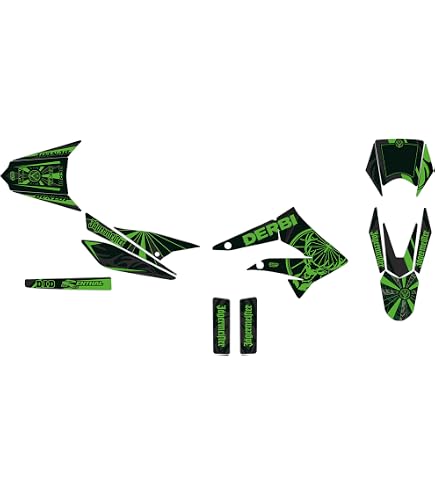 KIT DECO MOTOCROSS SHERCO SE 50 2013-2017 STAR ROUGE - Plaque Avant, Latérales, Garde-Boue Complet