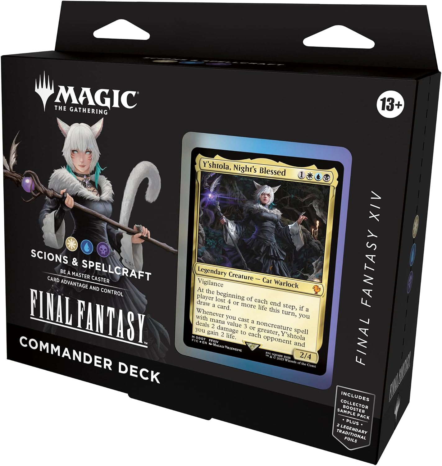 Mazo de Commander de Final Fantasy XIV, de Magic: The Gathering | Vástagos y hechicería (Versión en Inglés)