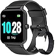 Blackview Smartwatch Uomo Donna,Orologio Fitness con Contapassi Saturimetro (SpO2) Sonno Cardiofrequenzimetro da Polso, Activ