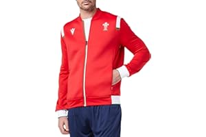 Macron 58125585 Wru M20 WRU M20 Chaqueta Home Anthem Scuba Sr, Rojo, XXL Hombre