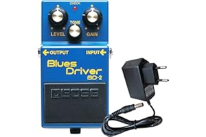 BOSS GUITAR EQUIPMENT Boss BD-2 Blues Driver Effektgerät für Gitarre + keepdrum Netzteil 9V