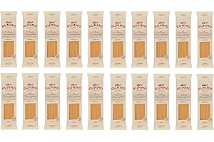 Rummo Linguine N°13 Pasta Lenta Lavorazione - Pasta de cocina (20 unidades, hierro de trigo duro, dibujo de bronce, 500 g)