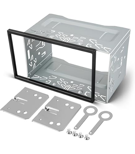 JOYX Telaio Autoradio Per Kia K3 Rio (2011-2015) - Kit Installazione Doppio DIN Con Cornice Speciale - 2