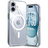 Babilden iPhone 17 İ&ccedil;in Kılıf Magsafe İle Uyumlu Şeffaf Sert Kristal Mika Sararmaz Telefon Kılıfı