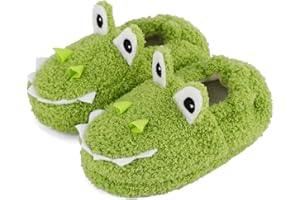 LACOFIA Pantofole Peluche Coniglio Invernali per Bambini in Gomma Antiscivolo