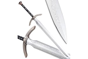 RKS DIFFUSION Epee Tout en Polypropylene Medievale en Plastique Haute Qualité Excalibur 115cm - Entrainement Combat de Frappe Sabre