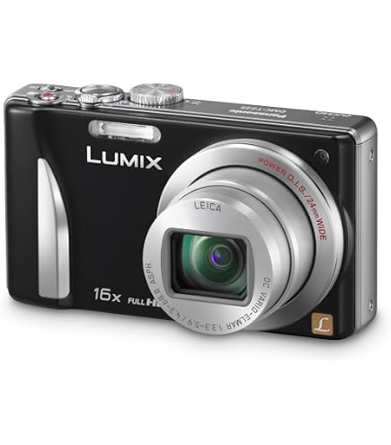 Panasonic Lumix DMC-TZ18EG-K Digital Camera 14 Megapixels 16x
