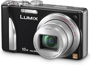 Panasonic DMC-TZ25EB-K Compact Camera - Black (12.1MP, 16x Optical Zoom) 3 inch LCD