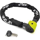 urban 10K120 Motorcycle Lock High Security, Chain Anti-Theft Approved Art*** Recommended Safe Bicycle, Tested Hardened Steel