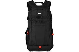 Rollei Fotoliner Ocean L - Mochila grande para cámara (36 botellas de PET recicladas, incluye protector de lluvia, apto para equipaje de mano, 3 colores disponibles)