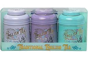 New English Teas Coffret cadeau vintage victorien avec 240 sachets de thé