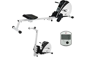 We R Sports Premium Rowing Machine Elastic Cord Resistance Body Tonner Home Rower Fitness Cardio Workout Weight Loss