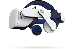 BOBOVR Auriculares A2 Air VR - Compatible con Quest2, diseño magnético de Doble orejera