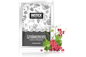 INSTICK JUST ADD WATER Instick 90 g de poudre de raisin rouge.