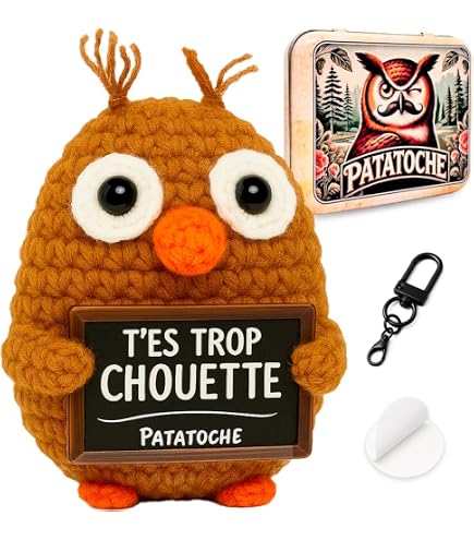 Pomme De Terre Positive, Poupées De Pomme Terre Porte Clé, Avec Carte