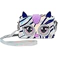 Purse Pets, Metallic Mood Rebel Stripez, Interactive Pet Toy and Crossbody Shoulder Bag with over 30 Sounds and Reactions, Kids Toys