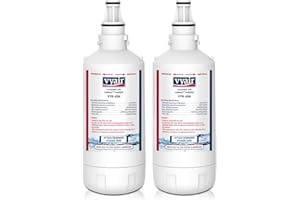 Vyair VYR-43A filtro acqua per frigorifero compatibile con Liebherr 7440002, 53-WF-26LR, 7440000; CNes 5166-11, 5166-10; CBNes 6256-10; SBSes 7263, 7273, 7353 (2)