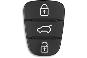 FINTERRY Autoschlüssel Tastenfeld 3 Tasten Kompatibel mit KIA Hyundai i10 i20 i30 ix20 ix35 Ceed Soul Venga Sportage