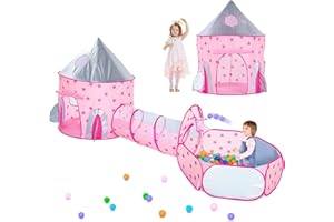 FRILLA Spielzelt, Spielhaus, Babyzelt, Bällebad, Kinderzelt, Ideal für Zuhause & im Garten - MAGICHOUSE