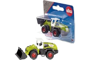 siku 1524, Pala Gommata Claas Torion 1914, Metallo e Plastica, Verde e Bianco, Giocattoli per bambini