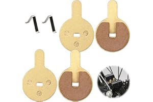 BOSULAI 2 Paia Pastiglia Freno in Sinterizzazione, Leggere, a Basso Rumore, per Hitway H5 Monopattino Elettrico, per KUGOO G2 PRO Scooter, Componenti per Scooter