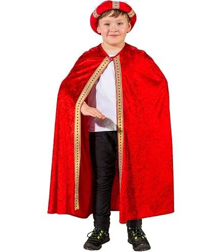 WIDMANN Kinderkostüm Melchior (Heilige Drei Könige) – Tunika & Krone, Größe 128 Cm, Für Krippenspiel & Karneval