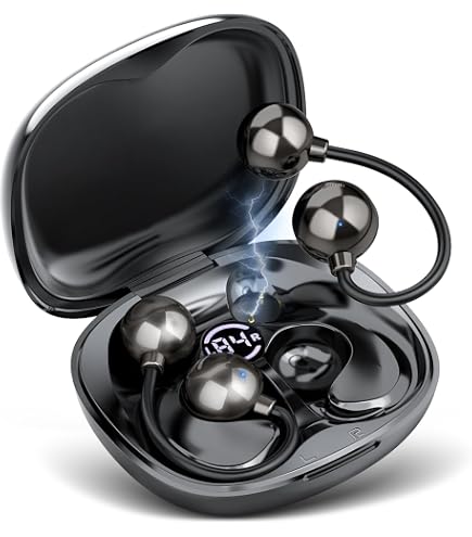 Auricolare Bluetooth 5.3 Con Gancio – Riduzione Rumore, 18h Di Musica, Per Sport E Chiamate