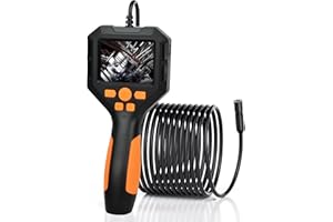 Endoscopio, Tiazhan Endoscopio para Movil 8 LED, Cable 5M Portátil 1080P HD IP68 Cámara