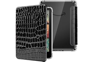 MoKo Case for Kindle Paperwhite 12th Gen & Colorsoft 2024, Crocodile