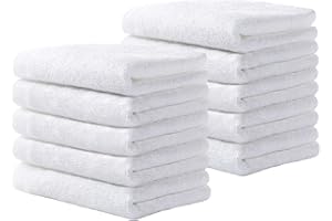 Yoofoss 10 szt. Ręczniki dla niemowląt Ręczniki do rąk 25 x 25 cm Włókno bambusowe Chusteczki na twarz Plac kuchenny Błyskawiczne wchłanianie Ręczniki wielokolorowe Ręczniki kąpielowe