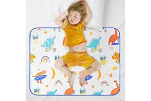 Aolso Cambiador de Bebé,70 * 90cm Almohadilla De Cuna para Bebé,Lavable Cambiador Bebe Plegable Cambiador,Cambiador portatil Bebe,Lavable Portátil Colchón Bebé para Bebés-Animal