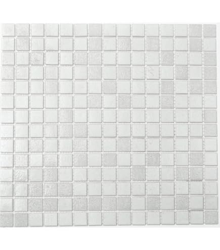 Mosaico esagonale in acciaio inox argento lucido - 10 fogli di mosaico - Mosaikfliesen - Glasmosaik - Keramikmosaik