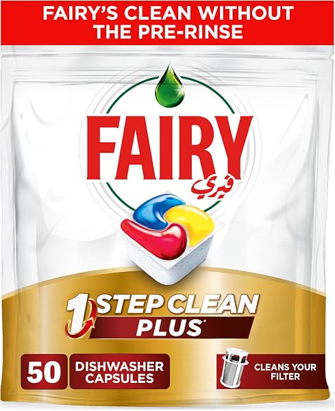 Fairy automatic dishwasher platinum plus 50 capsules