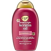 ogx anti break keratin oil hair care cream 385ml