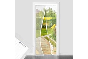 DESIGN4DOOR Mosquitera Cortina Puerta Magnetica 110x175, Mosquitera Imantada Puerta, Proteja a su Familia de los Mosquitos