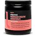 LEGION Micronized Creatine Monohydrate Supplement - Clean Creatine Powder for Muscle Gain & Post Workout Recovery - Micronized Creatine Supplement for Maximum Absorption (60 Servings, Unflavored)