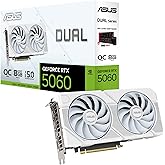 ASUS DUAL-RTX5060-O8G-WHITE-NVIDIA-GEFORCE-RTX 5060-8GB GDDR7-128bit-OC-HDMI-3xDP-DLSS3 EKRAN KARTI